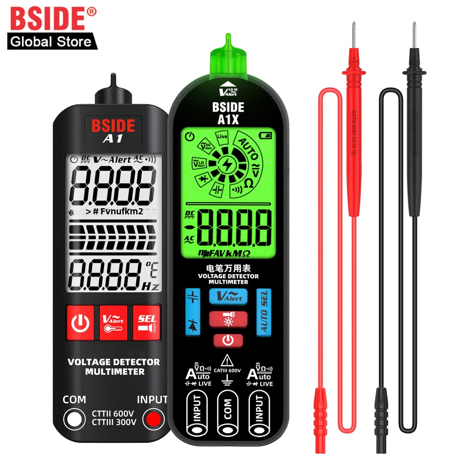 Logic Analyzer Usb - BSIDE A1/A1X Multimetro digitale intelligente Tester