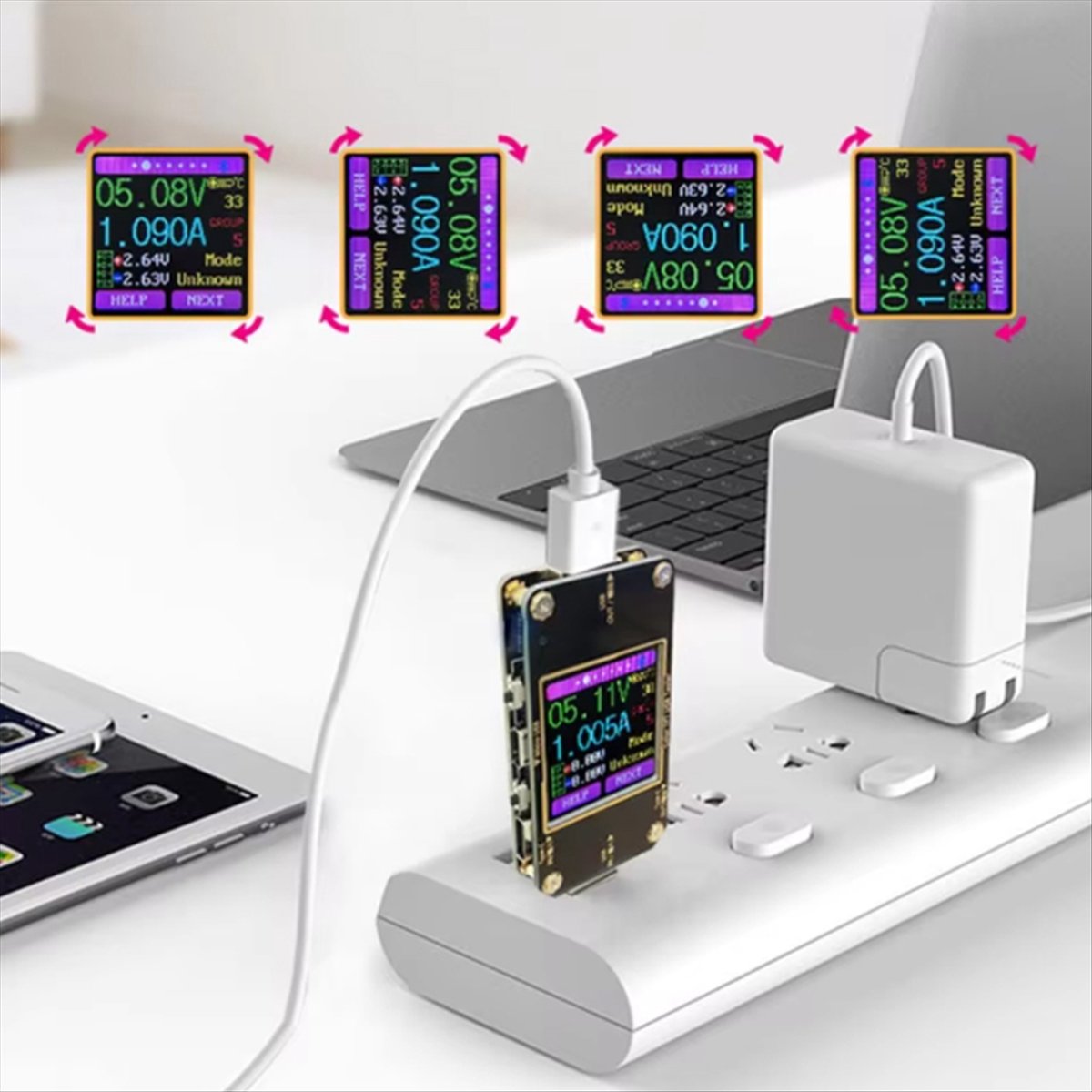 Logic Analyzer Usb - Strumento digitale A99X con display LCD