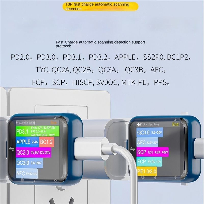 Logic Analyzer Usb - TKOH-T3P Tester di Potenza USB con