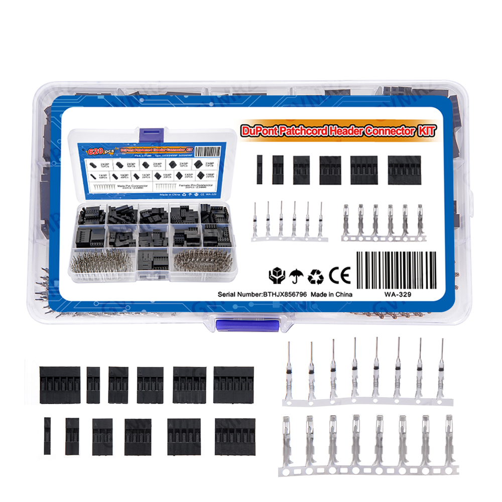 Kit di connettori DuPont da 62 - Diy Electronics Project Kit recensione e prezzo