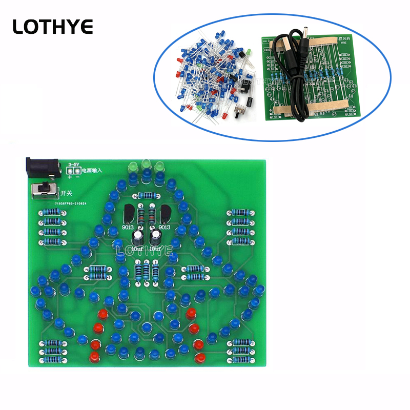DC 3-5V HA CONDOTTO LA Luce Al - Diy Electronics Project Kit recensione e prezzo