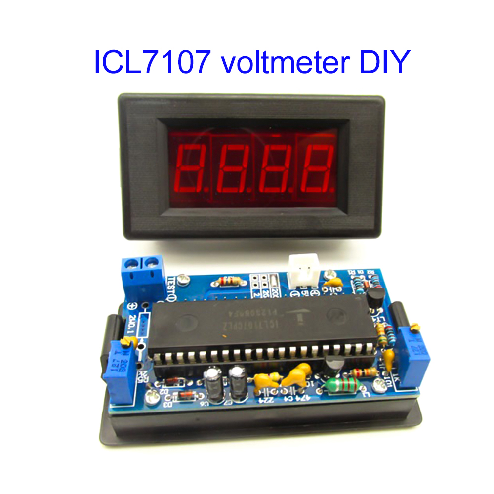 Kit Fai-da-Te ICL7107 per Volt - Diy Electronics Project Kit recensione e prezzo