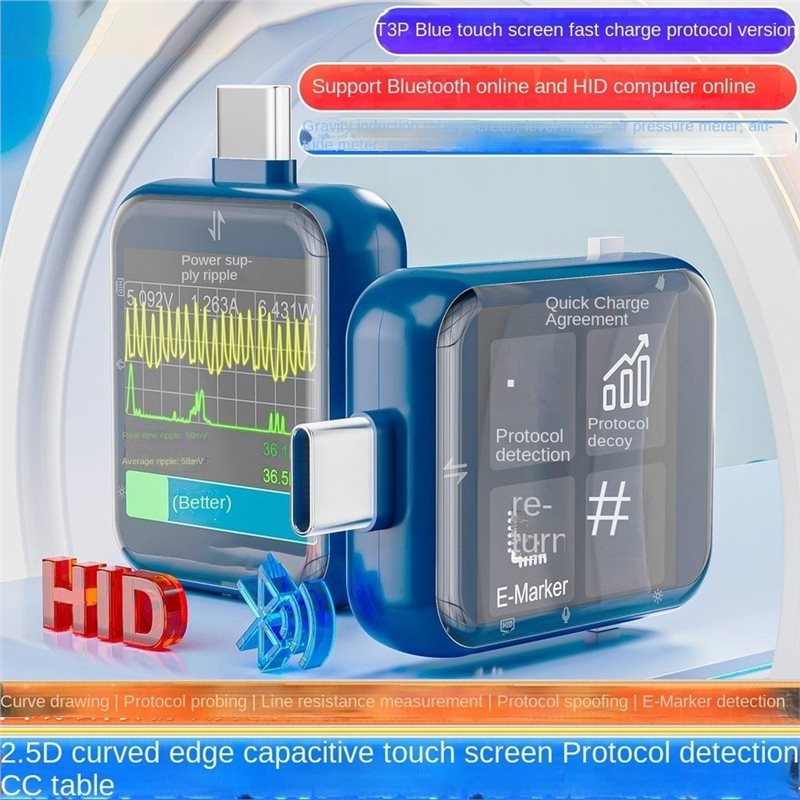 AFOURT-T3P Tester di alimentaz - Logic Analyzer Usb recensione e prezzo