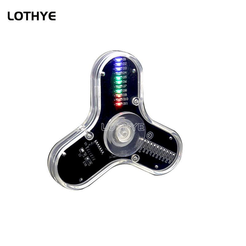 LED Fidget Spinner Produzione  - Diy Electronics Project Kit recensione e prezzo